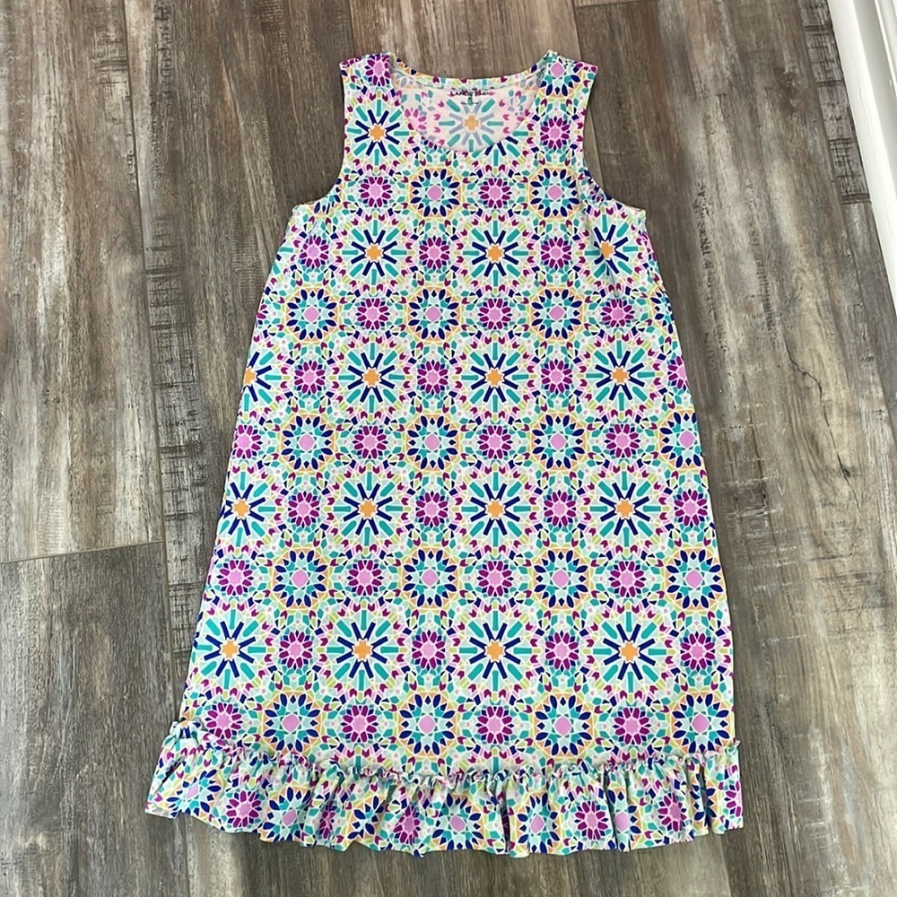 Lands' End Girls Summer Nylon Spandex Dress Coverup